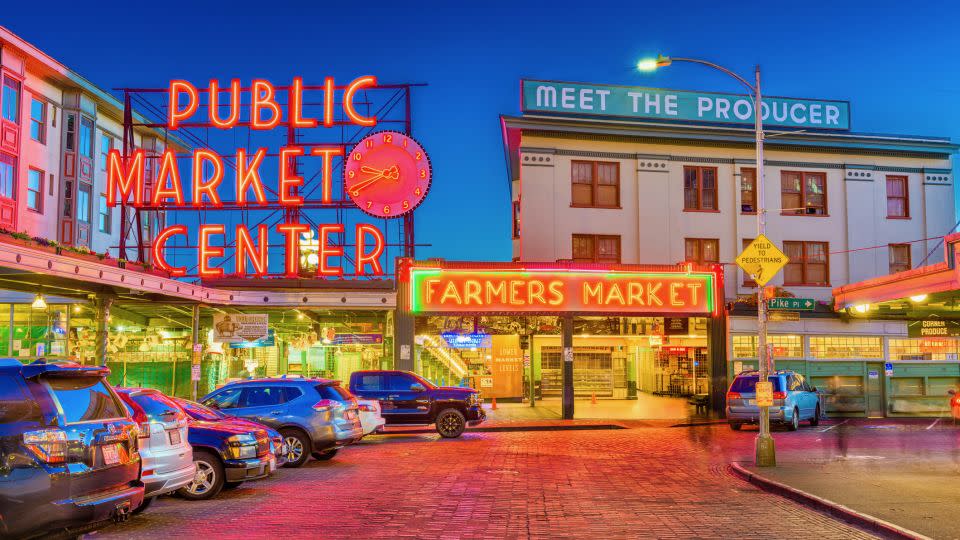 Pike Place Market in Seattle, Washington - Sean Pavone/iStock Editorial/Getty Images