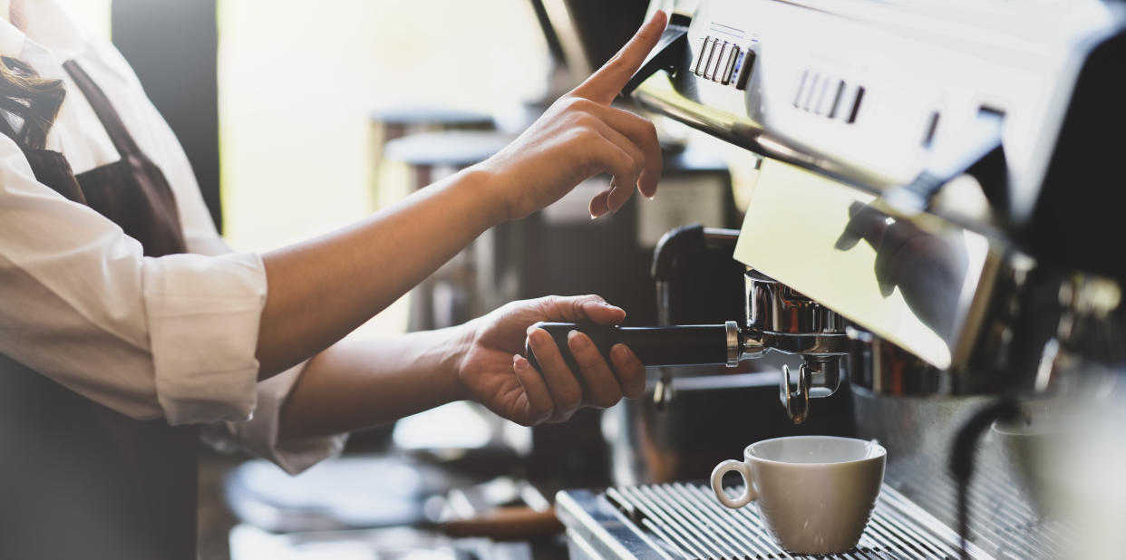 Coffee shops face going out of business in the UK. Photo: Getty