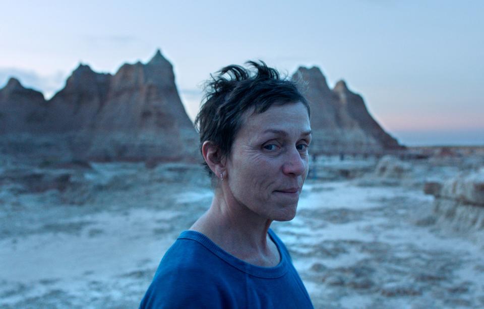 Frances McDormand has been nominated for ‘Nomadland’Fox Searchlight Pictures