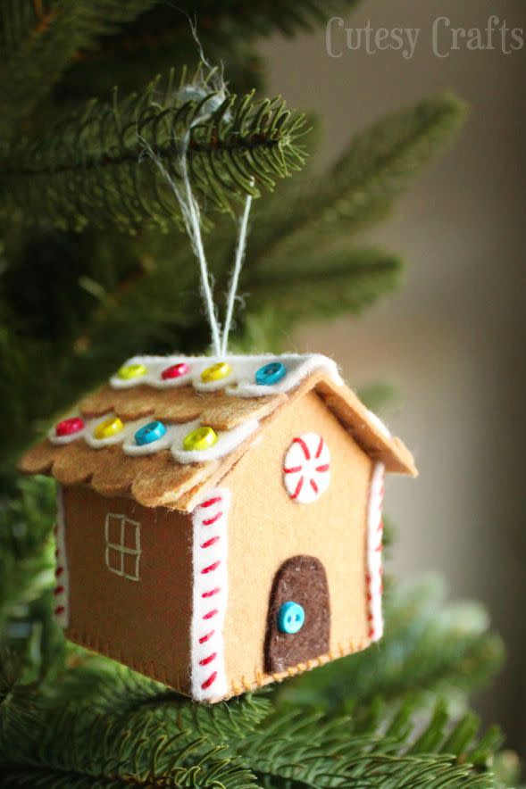 Gingerbread House Ornament