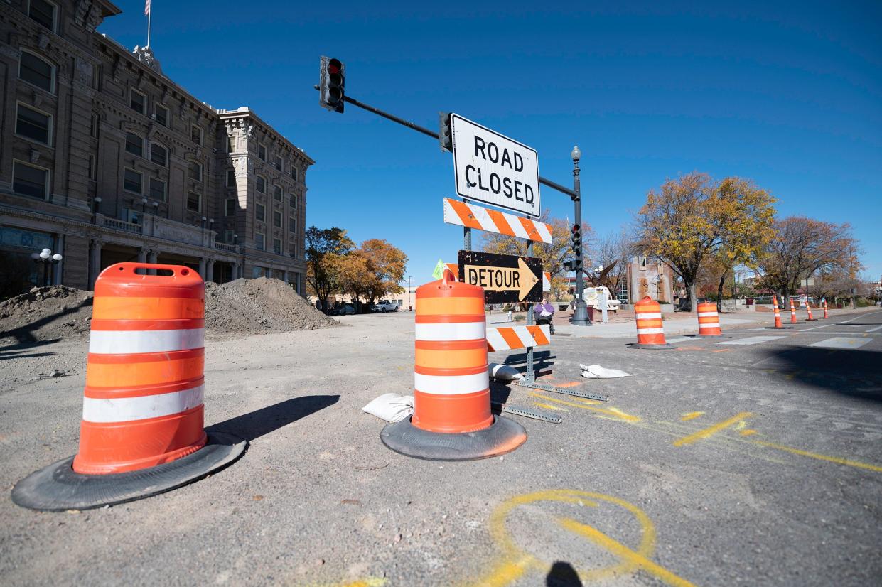 Road closures are scheduled from Monday through Friday next week on Northern Avenue near South High School.