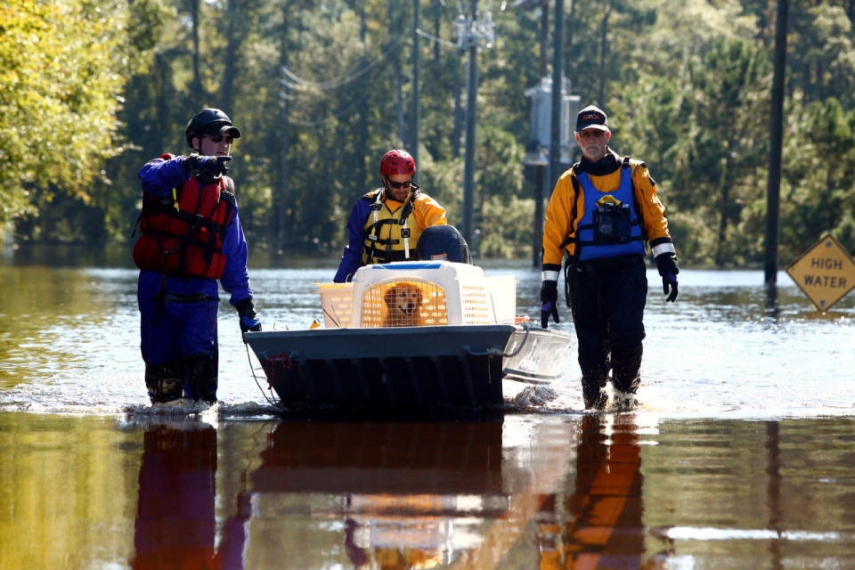 Hurricane Matthew batters the Southeast