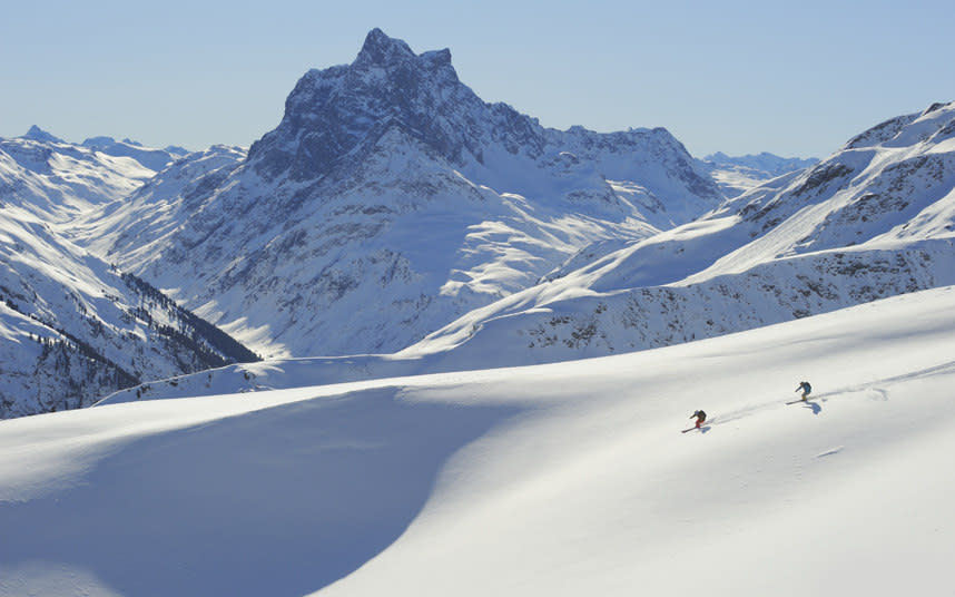 The Austrian resort of St Anton, where the accident occurred - St Anton am Arlberg