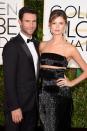 <p>Known for his modelizing ways before finally settling down, Levine, then 34, met Prinsloo, then 24, in June 2012 after he ended his relationship with Prinsloo’s close friend and fellow VS model Anne Vyalitsyna. The couple got engaged in 2013 and later <a href="http://people.com/celebrity/adam-levine-married-maroon-5-rocker-weds-behati-prinsloo-in-mexico/" rel="nofollow noopener" target="_blank" data-ylk="slk:tied the knot;elm:context_link;itc:0;sec:content-canvas" class="link ">tied the knot</a> in 2014 in Los Cabos, Mexico. Prinsloo gave birth to baby girl <a href="http://celebritybabies.people.com/2016/09/22/adam-levine-behati-prinsloo-welcome-daughter-dusty-rose/" rel="nofollow noopener" target="_blank" data-ylk="slk:Dusty Rose;elm:context_link;itc:0;sec:content-canvas" class="link ">Dusty Rose</a> in 2016, and gave birth to another daughter, <a href="https://www.harpersbazaar.com/celebrity/latest/a18657945/behati-prinsloo-adam-levine-second-child/" rel="nofollow noopener" target="_blank" data-ylk="slk:Gio Grace;elm:context_link;itc:0;sec:content-canvas" class="link ">Gio Grace</a>, in February 2018.</p>