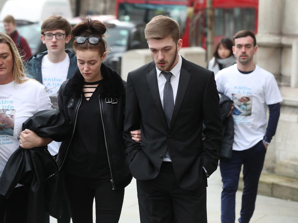 Alfie Evans' parents 'welcome baby boy' four months after loss of their son