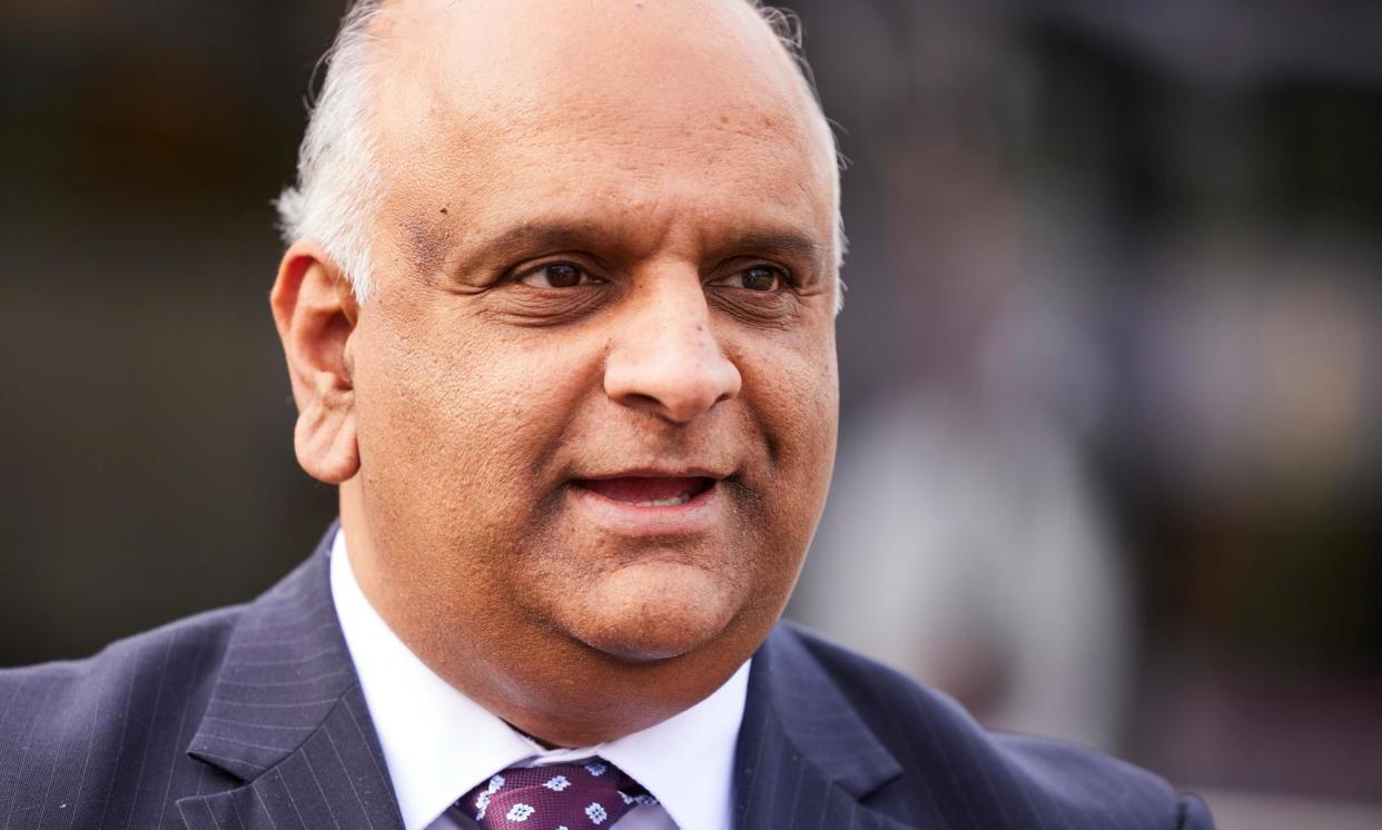 <span>Labour withdrew its support for Azhar Ali after he repeated conspiracy theories about Israel’s attack on Gaza.</span><span>Photograph: Christopher Thomond/The Guardian</span>