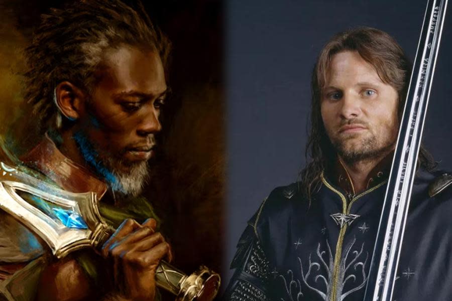 El Señor de los Anillos | Fans defienden al Aragorn negro de las nuevas cartas de Magic: The Gathering