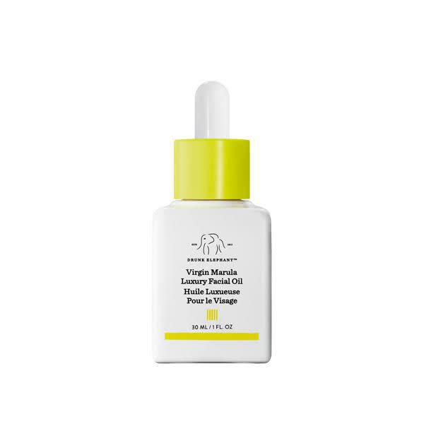 <p><strong>Drunk Elephant</strong></p><p>sephora.com</p><p><a rel="nofollow noopener" href="https://www.sephora.com/product/virgin-marula-tm-luxury-facial-oil-P392245" target="_blank" data-ylk="slk:Shop Now;elm:context_link;itc:0;sec:content-canvas" class="link ">Shop Now</a></p><p>"When it comes to Drunk Elephant, believe the hype. My friends had been raving about the brand for months before I gave their cult-classic Marula Oil a try, and now I'm obsessed. Apply just a few drops to your face for glowing, well-hydrated skin." -<em>Caroline Hallemann, News Editor</em></p>