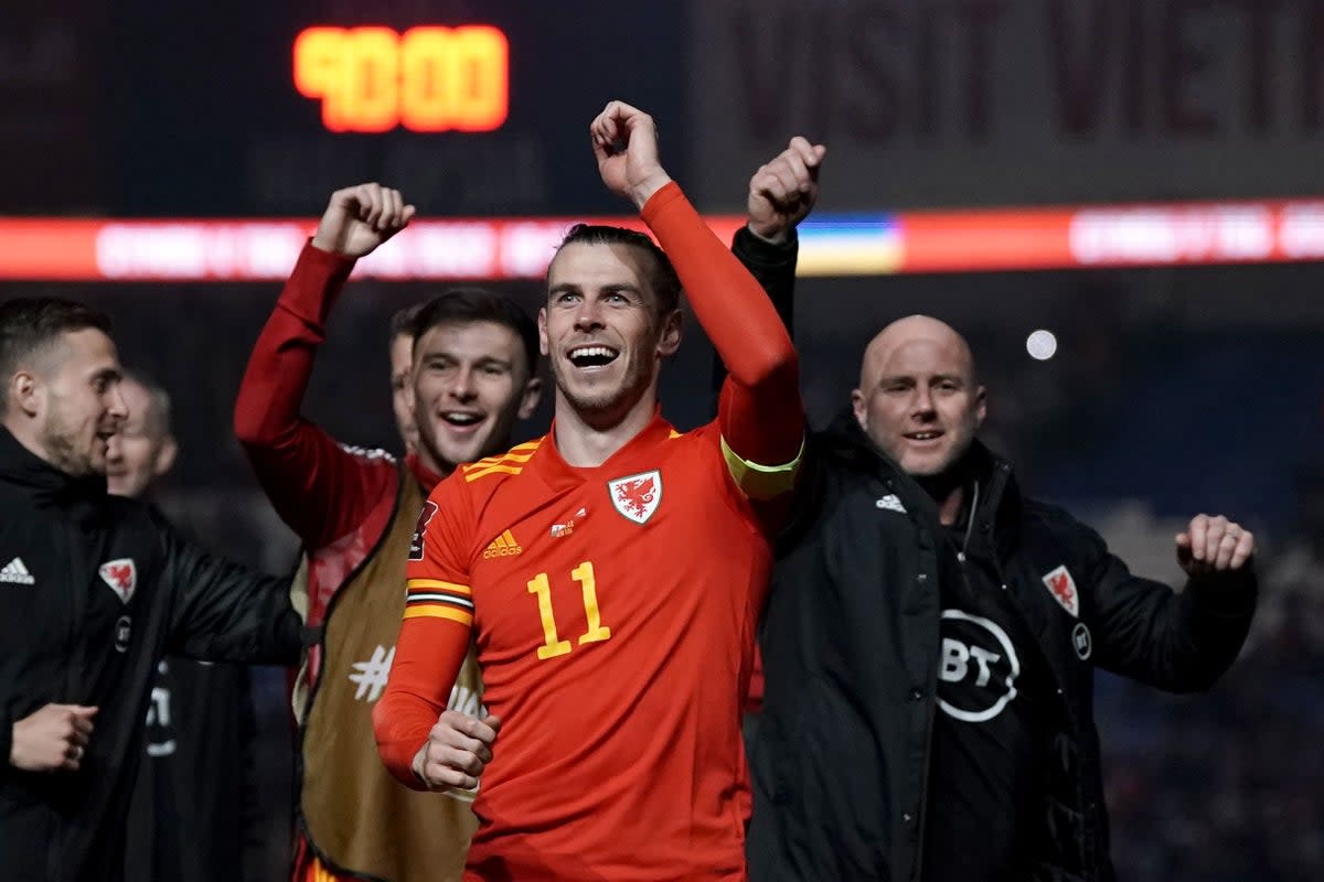 Wales manager Rob Page (right) told Gareth Bale that he agreed with his decision to retire (Nick Potts/PA) (PA Archive)