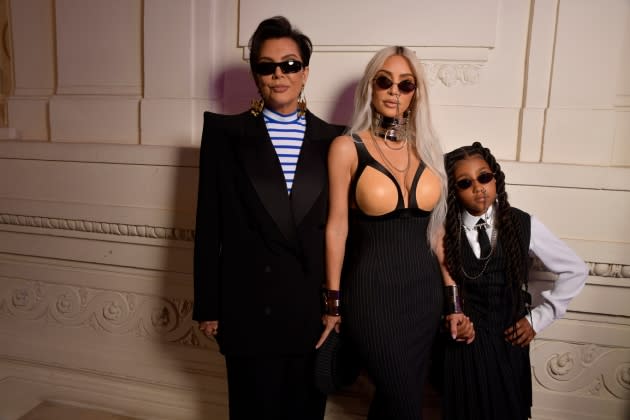 Kim Kardashian, 'Emily in Paris' Cast Hit Olivier Rousteing's Gaultier  Takeover