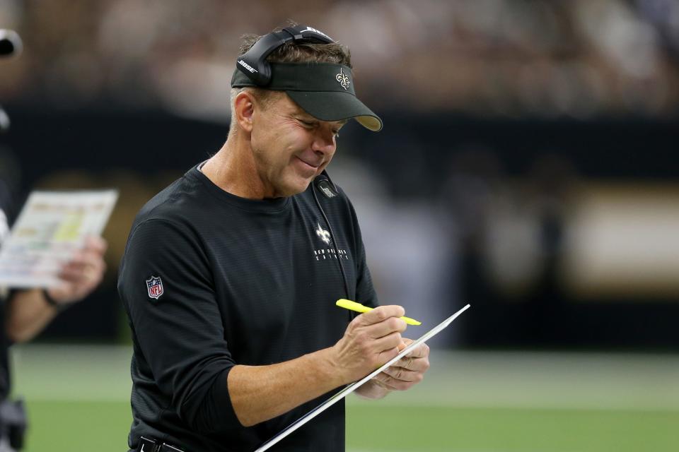 Sean Payton coached the New Orleans Saints from 2006-21, winning a Super Bowl following the 2009 season.