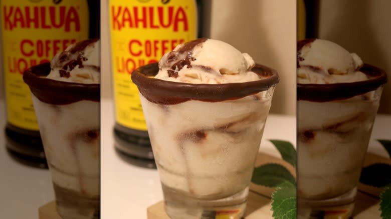 Frozen Kahlua mudslide