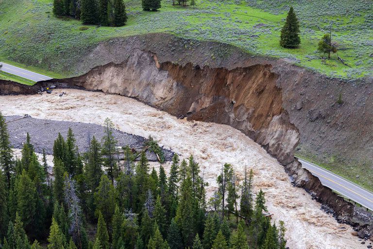 Inundaciones; Parque nacional Yellowstone; cambio climático; mundo;