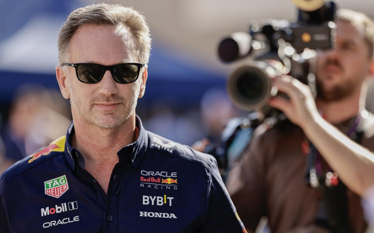 Christian Horner at the Bahrain Grand Prix