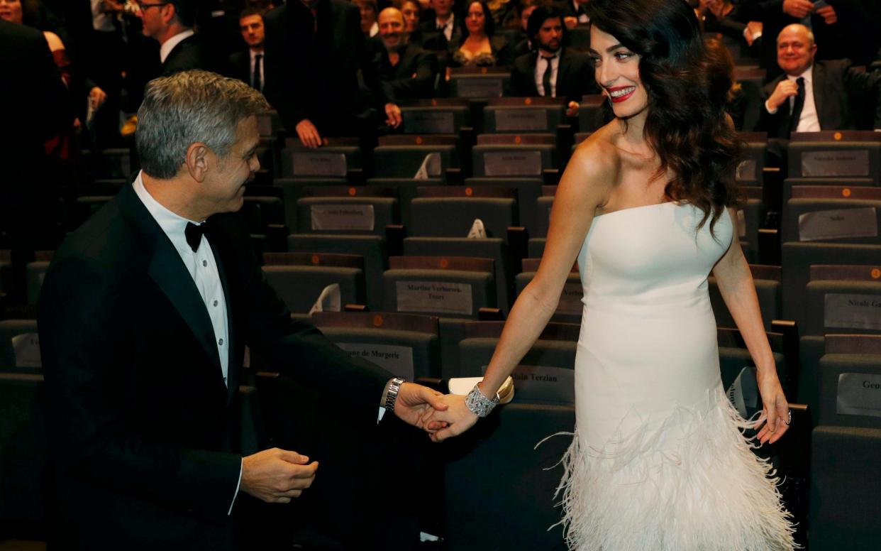 Amal and George Clooney - Reuters