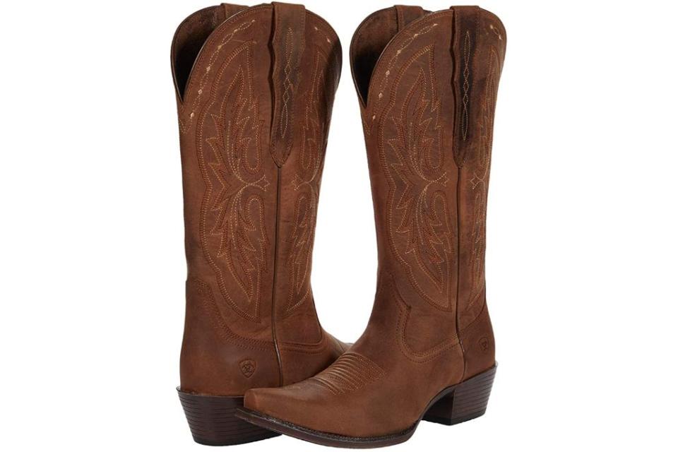 ariat, heritage x toe boots, cowboy boots