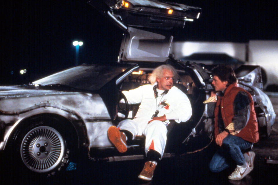 Back to the Future featured the DeLorean