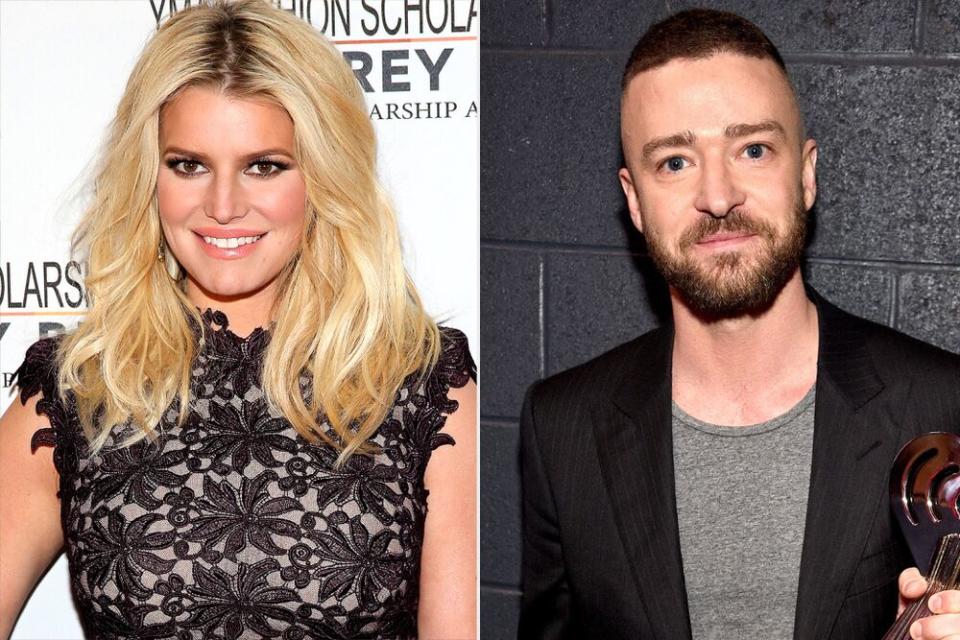 Jessica Simpson and Justin Timberlake | Neilson Barnard/Getty; Kevin Mazur/Getty