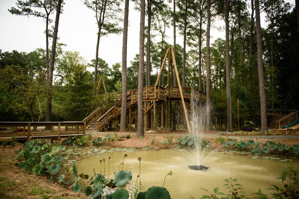 New portion of the Cape Fear Botanical Garden.