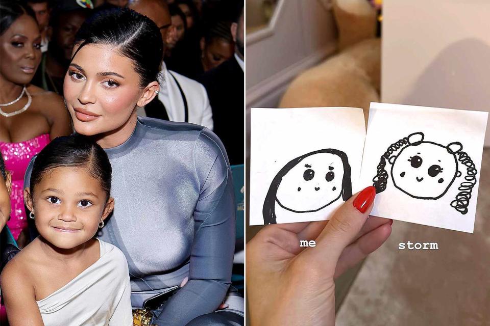 <p>Matt Winkelmeyer/Getty; Kylie Jenner/Instagram</p> Kylie Jenner shares Instagram image of daughter Stormi