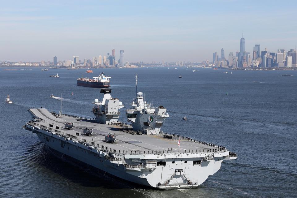 HMS Queen Elizabeth captain sacked over 'using official car at weekends'