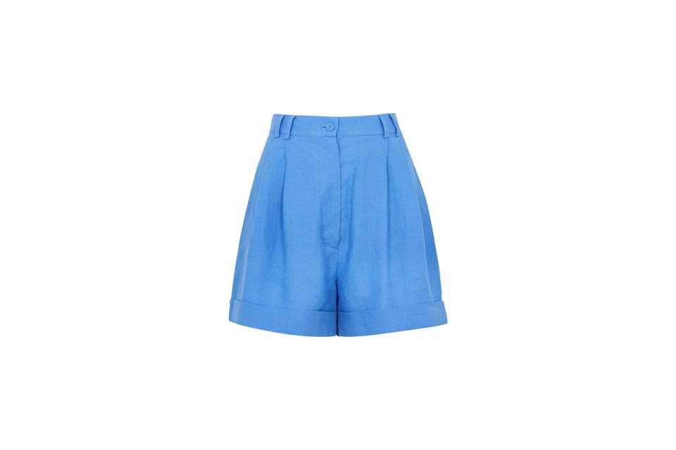 CASA RAKI Clementina linen shorts HK$1,426 (From Harvey Nichols)