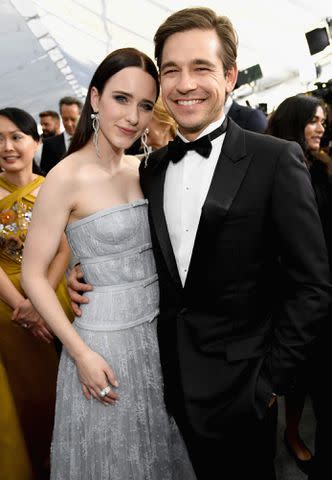 Kevin Mazur/Getty Rachel Brosnahan and Jason Ralph at the 2019 Screen Actors Guild Awards