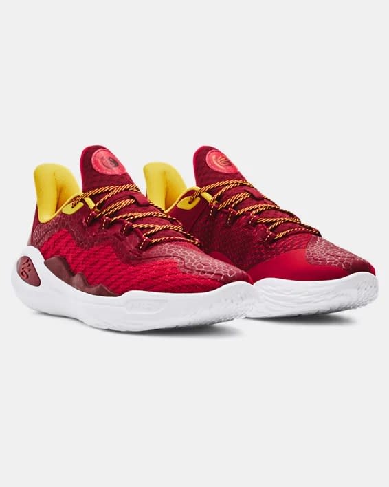Under Armour Unisex Curry 11 Bruce Lee "Fire" Basketball Shoes