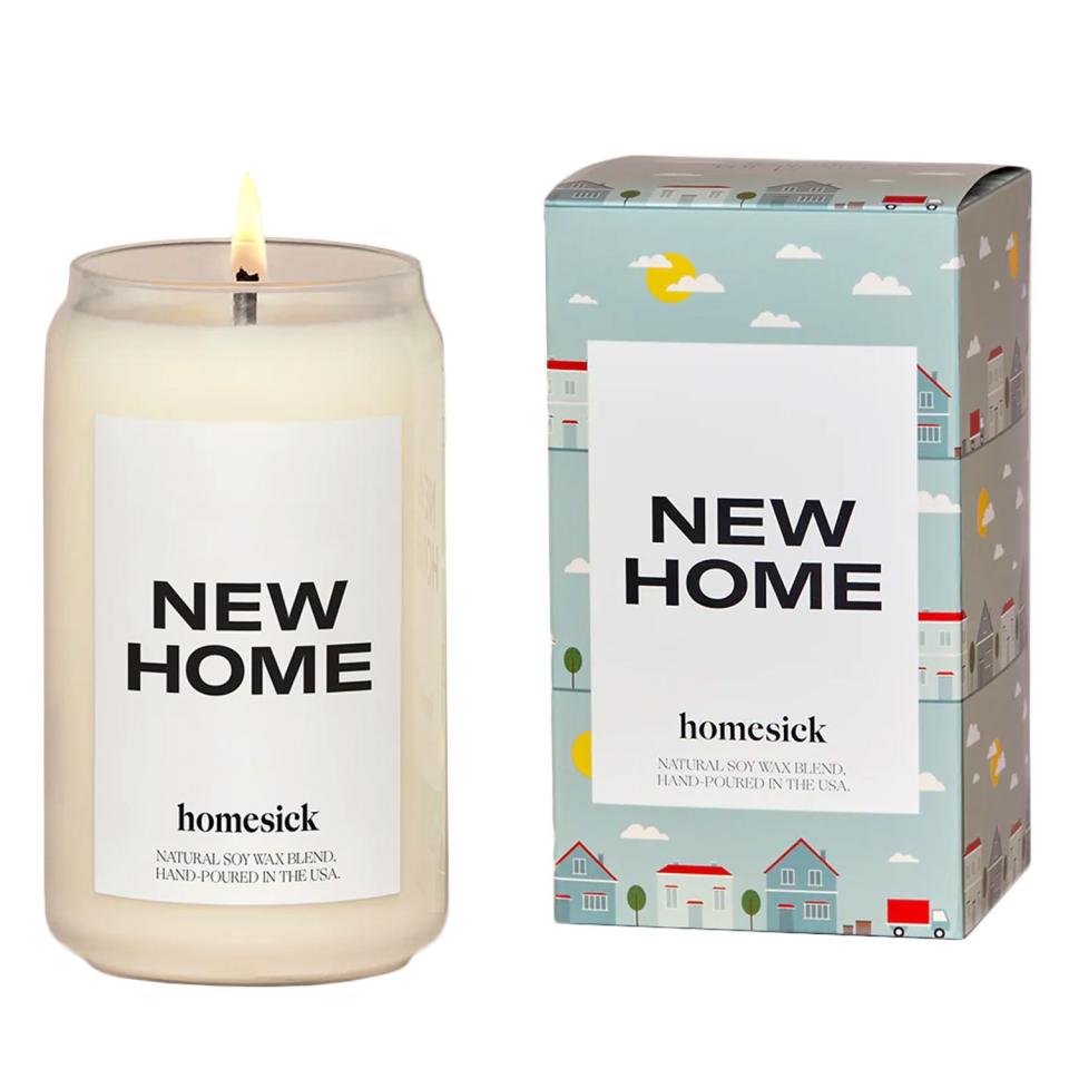 12) New Home Candle