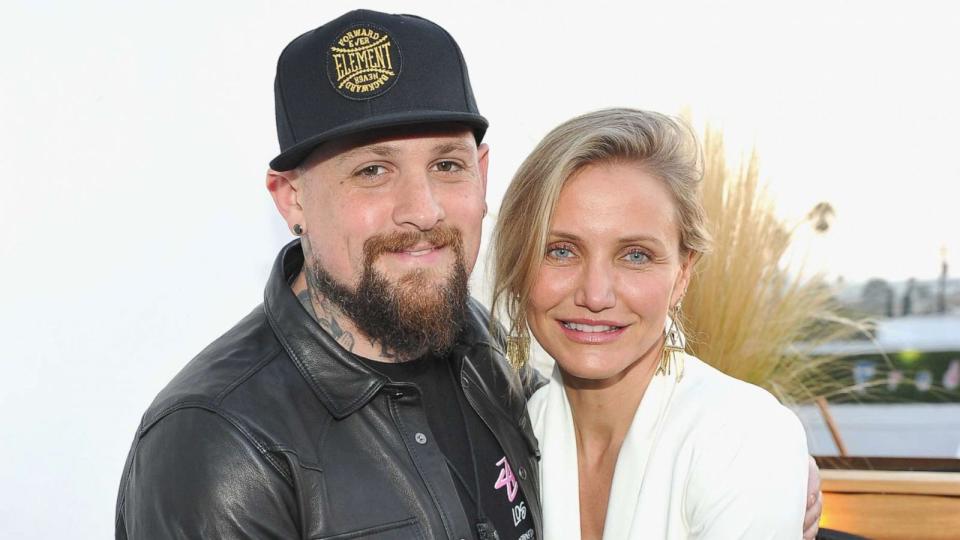 PHOTO: Benji Madden and Cameron Diaz attend House of Harlow 1960 x REVOLVE, June 2, 2016, in Los Angeles. (Donato Sardella/Getty Images, FILE)