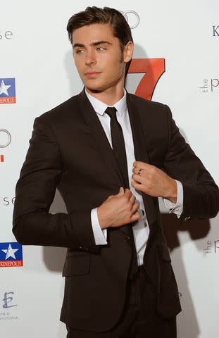 <p>Fotonoticias/WireImage</p> Zac Efron in 2009 premiering '17 Again'