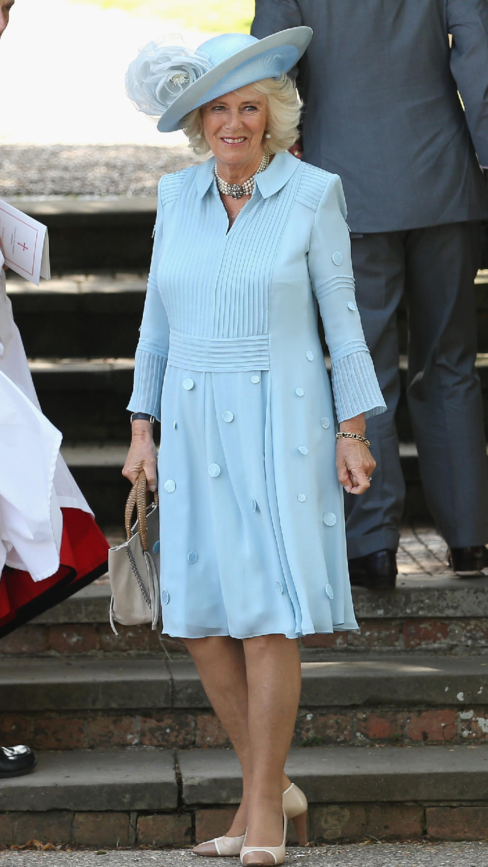 The elegant christening dress