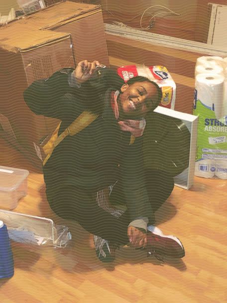 PHOTO: Melissa Jean-Baptiste sits on the floor of her new home with keys in hand the same day she closed on her house in January 2019. (Courtesy Melissa Jean-Baptiste )