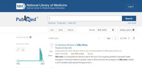 Die Pubmed-Plattform Dient Der Suche Nach Überschüssigem Vokabular In Artikeln