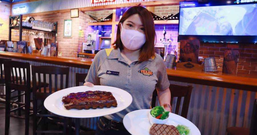 「德州鮮切牛排Texas Roadhouse」歡慶來台6周年，祭出幸運兒可點牛排、送豬肋排的優惠。（圖／德州鮮切牛排提供）