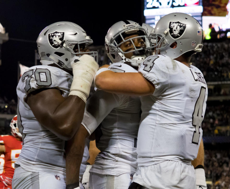 Oakland Raiders wide receiver Michael Crabtree