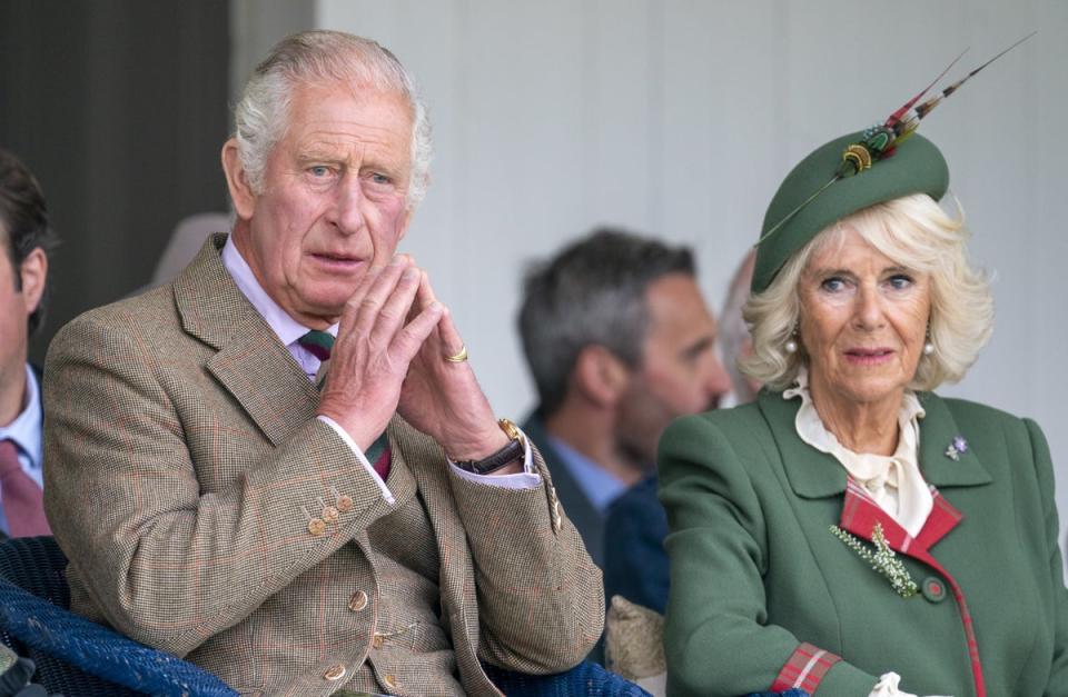 The new King and Queen – Charles and Camilla – will return to London on Friday (Jane Barlow/PA) (PA Wire)