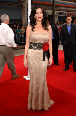 Catherine Zeta Jones at the LA premiere of Columbia Pictures' The Legend of Zorro