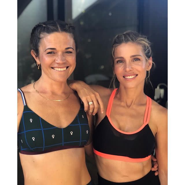 <p>Inspired by the killer abs of the Olympic gymnasts and runners she saw on TV, Elsa started training her core from a super young age. 'I loved their abs!' she <a href="https://www.bodyandsoul.com.au/health/celebrity-profiles/elsa-pataky-on-intermittent-fasting-her-competitive-marriage-to-chris-hemsworth-and-feeling-sexy-at-40/news-story/e0c8fd15355fc684cb31b2fbef6cd83d" rel="nofollow noopener" target="_blank" data-ylk="slk:told Body and Soul;elm:context_link;itc:0;sec:content-canvas" class="link ">told Body and Soul</a>. 'So I just wanted to have a body like that. And I liked sports... and so then I started training and my goal was to have abs!' She said from there, she became "obsessed" with abs workouts.</p><p><a href="https://www.instagram.com/p/Bq16BgBHQAe/" rel="nofollow noopener" target="_blank" data-ylk="slk:See the original post on Instagram;elm:context_link;itc:0;sec:content-canvas" class="link ">See the original post on Instagram</a></p>