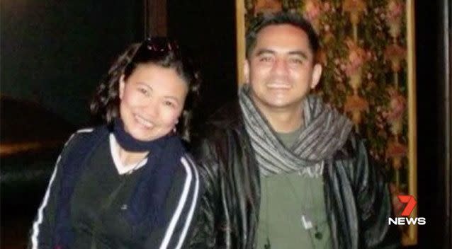 Jovi Pilapil and Alexander Villaluna in happier times. Picture: Supplied