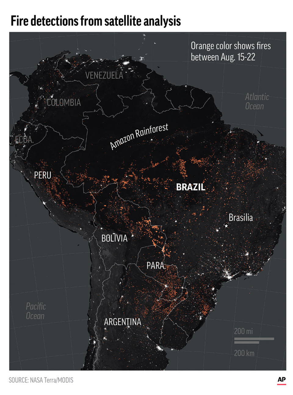 Leaders of the Group of Seven nations say they're preparing to help Brazil fight the fires burning across the Amazon rainforest and repair the damage.;