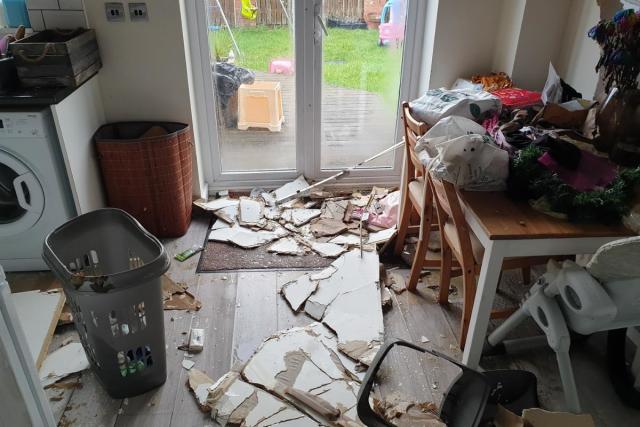Young Darlington family left homeless after thieves break in and ransack  house
