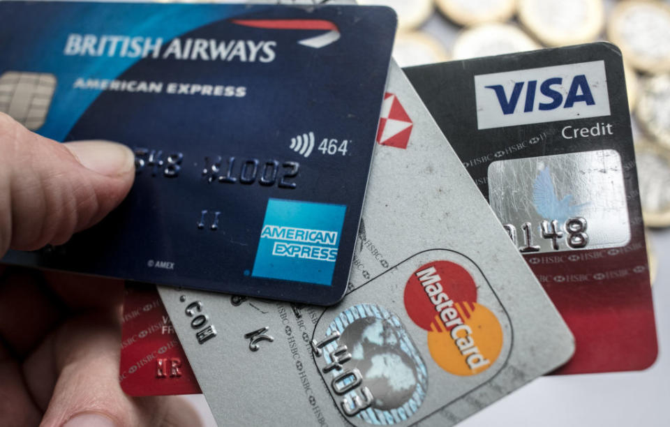 Americans owe $905 in credit card debt.