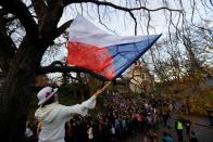 30th anniversary of the 1989 Velvet Revolution in Prague