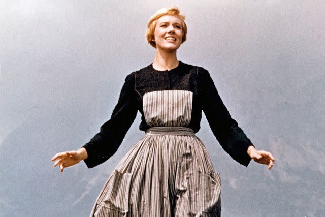 <p>Michael Ochs Archives/Getty</p> Julie Andrews in 'The Sound of Music'