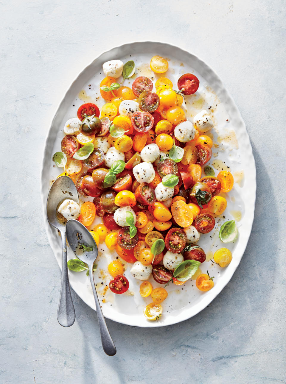 Sun Gold Tomato Caprese Salad