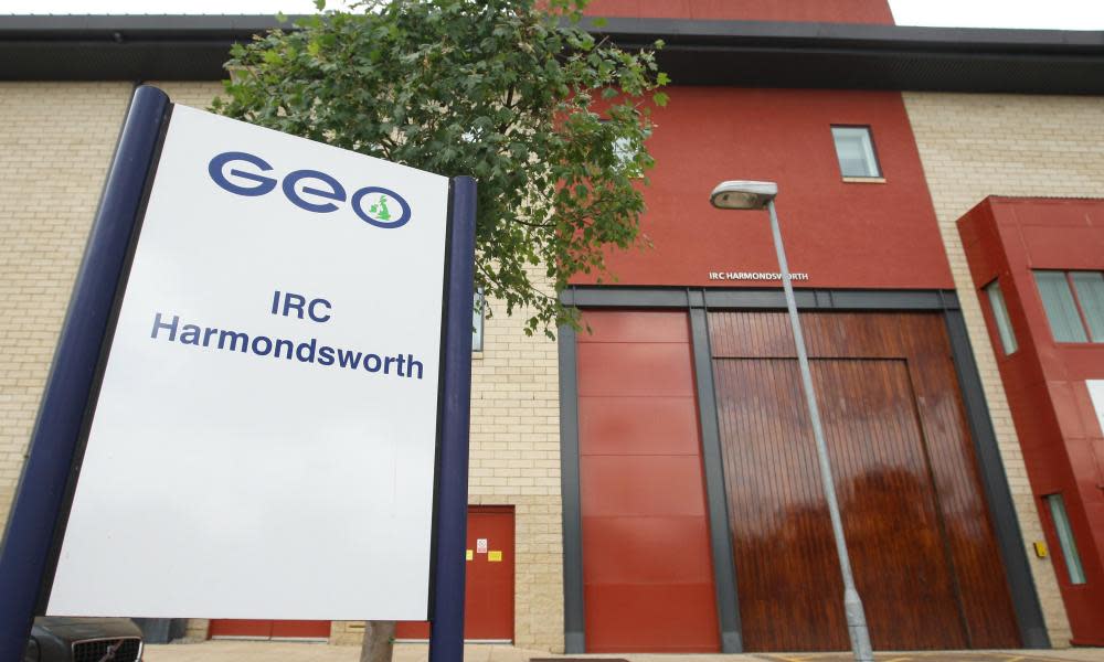 Harmondsworth Immigration Removal Centre in west London