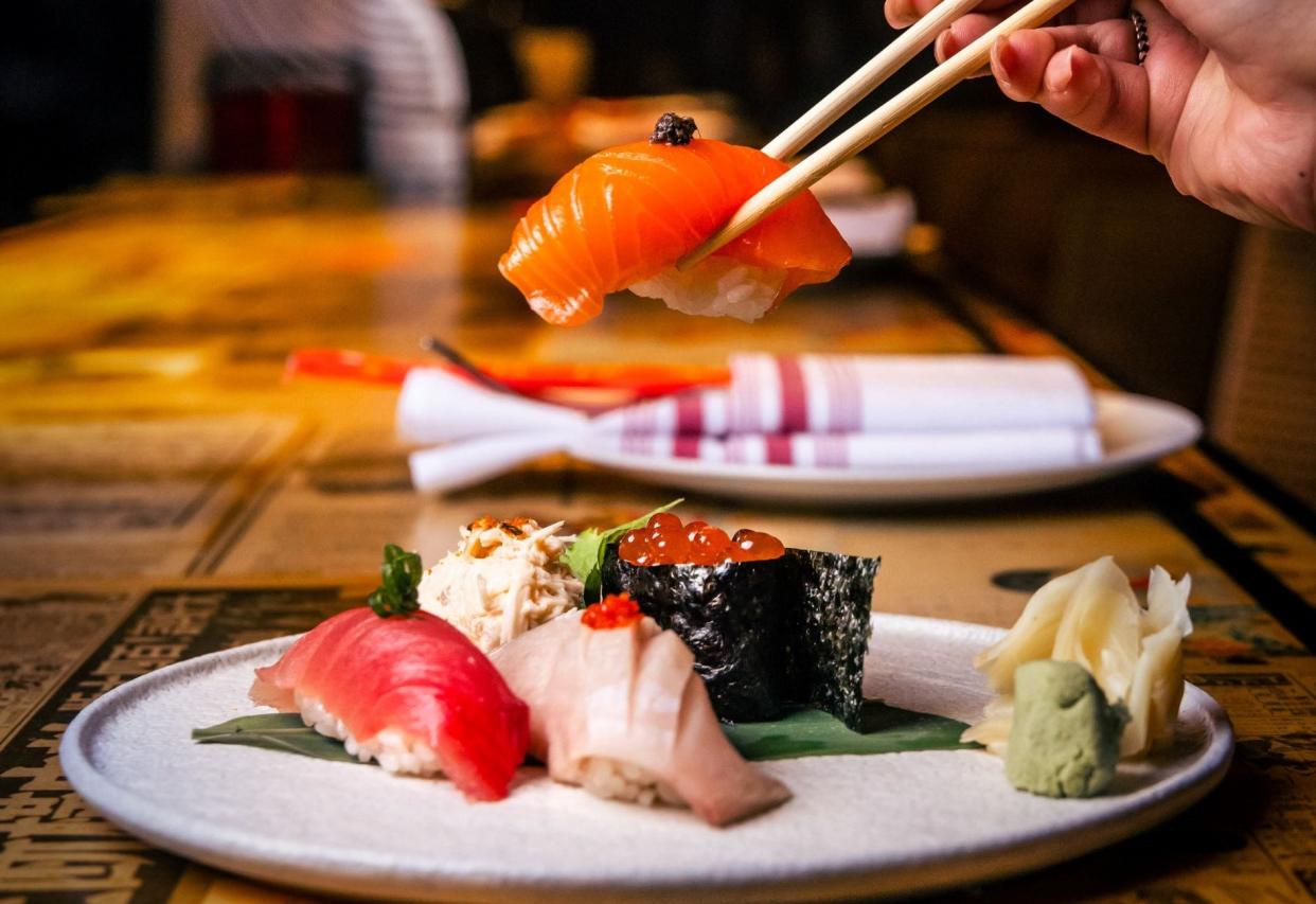 New omakase options are offered at Kapow Noodle Bar in Boca Raton's Mizner Park plaza.