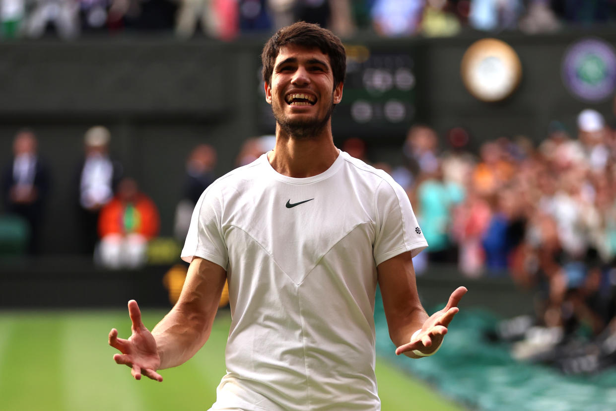 Carlos Alcaraz  (Foto: Clive Brunskill/Getty Images)