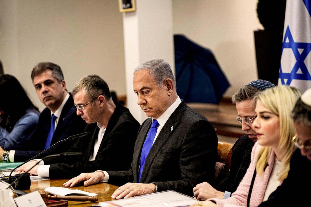 Benjamin Netanyahu OHAD ZWIGENBERG/POOL/AFP via Getty Images